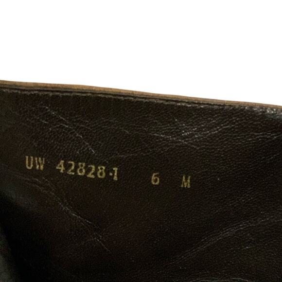 New Stuart Weitzman Moxanne Penny Slot Boot Brown Suede Size 6 - Picture 7 of 8